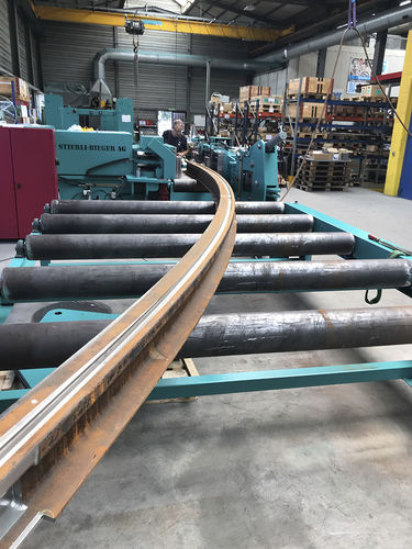Curvatrice idraulica - 2200 - Rail - Stierli-Bieger AG - per profilati / orizzontale / NC