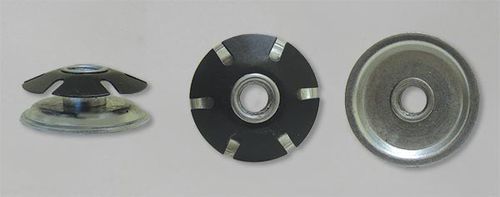 Inserto filettato - SW-1300xx series - S&W Manufacturing - in acciaio zincato / arrotondato / per estremità di tubo