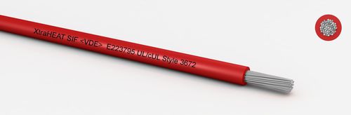 Filo unipolare isolato - Style 3672 - MediKabel GmbH - in rame / in silicone / monoconduttore