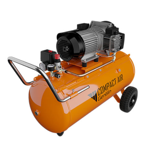 Compressore a pistone - C330/100 - GENTILIN SRL - d'aria / con motore elettrico / su rotelle