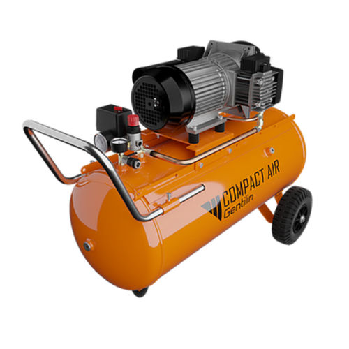 Compressore a pistone - CK330/100 - GENTILIN SRL - d'aria / con motore elettrico / su rotelle