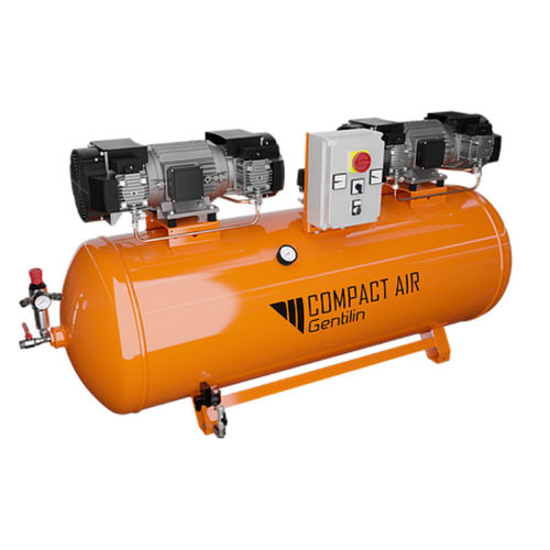 Compressore a pistone - EK1320/500 - GENTILIN SRL - d'aria / con motore elettrico / fisso