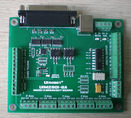 Scheda di controllo motore con un mandrino - 5 - 12 VDC | UIM2901-5A - Shanghai UI Robot Technology Co.,Ltd - passo passo / embedded