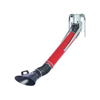 Braccio aspirante a muro - EGT series - Airbravo Srl - rigido / telescopico / per fumo