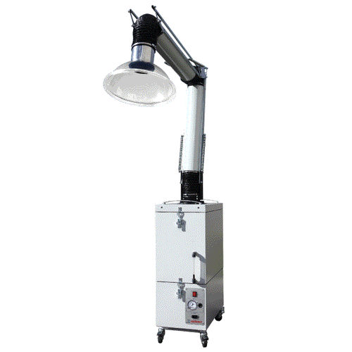 Aspiratore di fumo mobile - M series - Airbravo Srl - per laboratori / con braccio aspirante