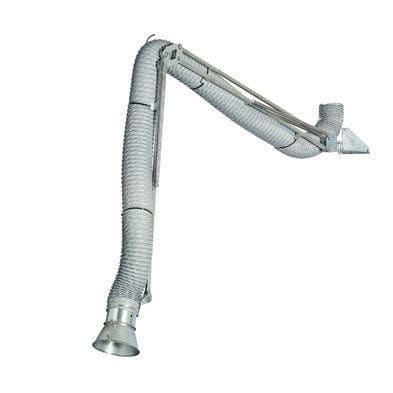 Braccio aspirante fisso - EH series - Airbravo Srl - flessibile / per polveri / di aspirazione