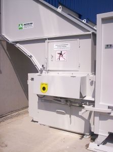 Compattatore per rifiuti fisso - AVERMANN Maschinenfabrik GmbH & Co. KG - a coclea