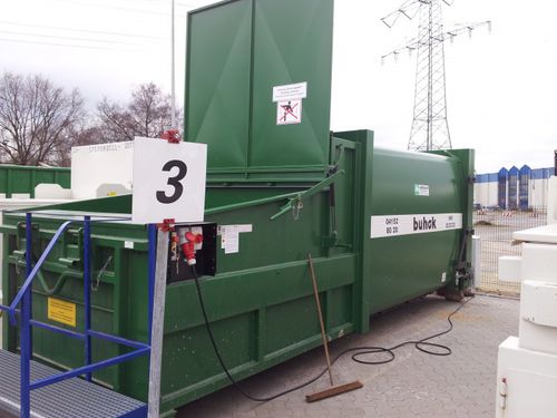 Compattatore per rifiuti per plastica - Plug and press - AVERMANN Maschinenfabrik GmbH & Co. KG - monoblocco