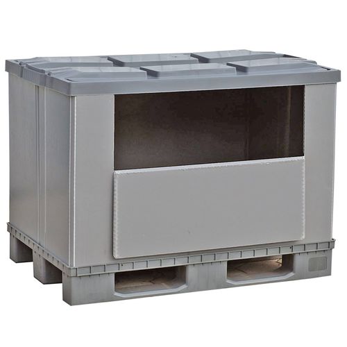 Cassa-pallet in plastica - PAN.e70.F - ZAMKO - di stoccaggio / da trasporto / per movimentazione