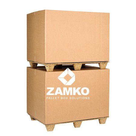 Cassa-pallet in cartone - KAN.e80 - ZAMKO - da trasporto / leggera / monouso