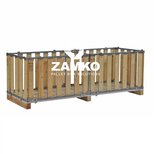Cassa-pallet in legno - MPB.g80 - ZAMKO - di stoccaggio / da trasporto / accatastabile