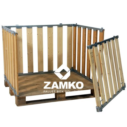 Cassa-pallet in legno - MPB.b80.A - ZAMKO - riutilizzabile