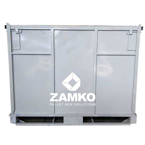 Cassa-pallet in acciaio - SIN.e75 - ZAMKO - riutilizzabile