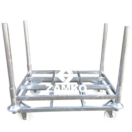 Scaffalatura per magazzino di stoccaggio - SMN.m01 - ZAMKO - sovrapponibile / per carichi pesanti / per pallet