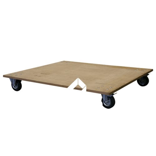 Carrello dolly impiallacciato in legno - HEN.b118 - ZAMKO