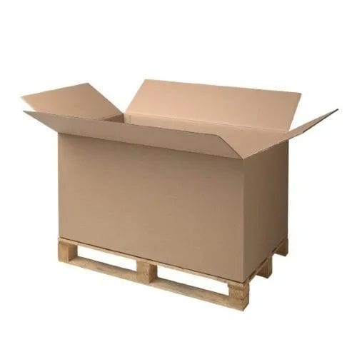 Cassa-pallet in cartone - FEFCO 0201 –  (KA1210.800) - ZAMKO - di stoccaggio / industriale / per pallet