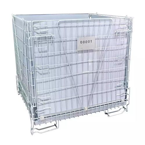 Cassa-pallet in filo metallico - S1210.1200.P - ZAMKO - da trasporto / per movimentazione / di stoccaggio