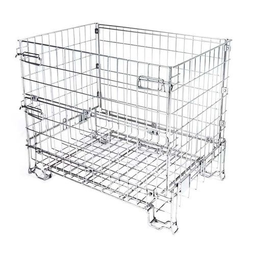 Cassa-pallet in filo metallico - S1210.1200 - ZAMKO - da trasporto / per movimentazione / di stoccaggio