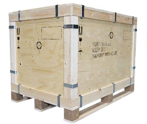 Cassetta in compensato - HC1210 - ZAMKO - per pallet / pieghevole / con coperchio