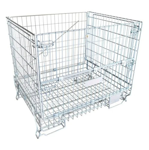 Cassa-pallet in filo metallico - S1209.1018.W - ZAMKO - da trasporto / per movimentazione / di stoccaggio