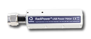 Apparecchio di misura della potenza RF - 6 GHz -RadiPower (RPR2006C) - Raditeq B.V. - USB