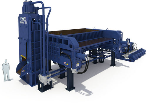 Cesoia idraulica - ArnoCut series - ATM Recyclingsystems GmbH - per ferraglia / a ghigliottina