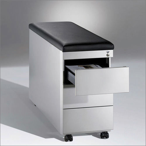 Armadio da ufficio - 542xx series - GEKIPS - con rotelle / 3 cassetti / in acciaio