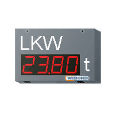 Display LED - WIBOND Informationssysteme GmbH - digitale / a 4 cifre / RS-232