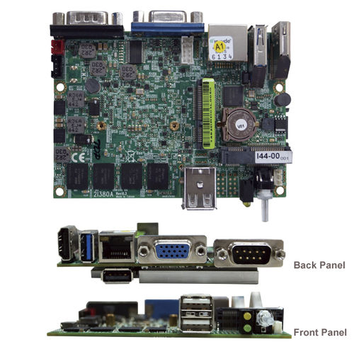 Computer monoscheda Pico-ITX - 2I380A series - LEX COMPUTECH - 2.5" / Intel® Atom E3815 / Intel Bay Trail