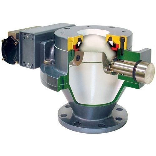Valvola a settore sferico - PH series  - Macawber Engineering Inc. - pneumatica / con sede gonfiabile / per prodotto sfuso