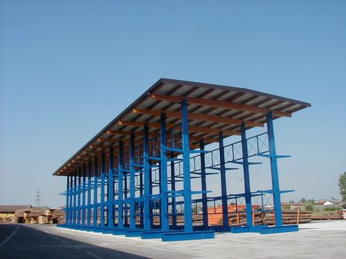 Scaffalatura cantilever - SAS DUPLEIX - a doppia faccia / per carichi lunghi / per tubi