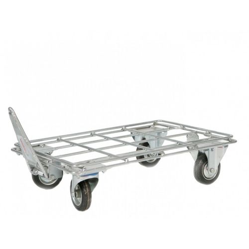Carrello da trasporto - SAS DUPLEIX - in acciaio zincato / multiuso