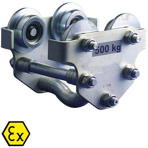 Carrello per paranco ATEX - HD3N - PLANETA-Hebetechnik GmbH - manuale