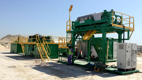 Impianto di riciclaggio di fanghi di perforazione - GN series - GN Solids Control - per olio / montato su skid