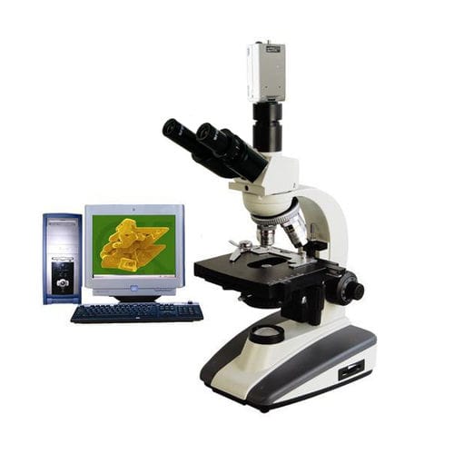 Microscopio ottico - BM-YYS-300E - U-Therm International (H.K.) Limited - ad uso didattico / medico / trinoculare