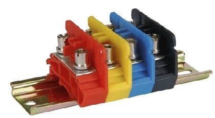 Morsetto componibile su guida DIN - Elmex Controls Pvt. Ltd. - a perno