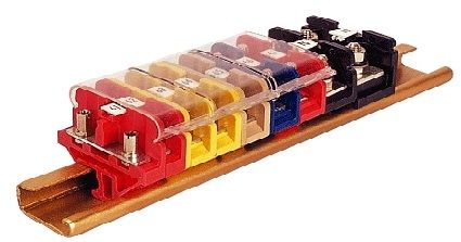 Morsetto componibile su guida DIN - C series - Elmex Controls Pvt. Ltd. - a perno