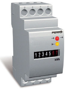 Contatore di energia elettrica monofase - . - PERRY ELECTRIC - su guida DIN