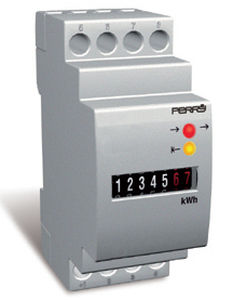 Contatore orario - PERRY ELECTRIC - analogico / elettromeccanico / su guida DIN