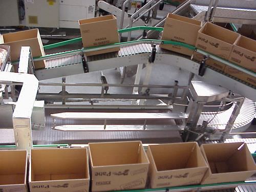 Trasportatore a catena - Jolly Flex - M.H. Material Handling S.p.A - orizzontale / da trasporto / modulare