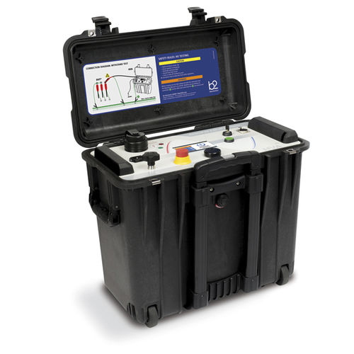 Tester ad alta tensione - HVA45 & HVA45TD - b2 electronics GmbH - VLF / di cavi / compatto