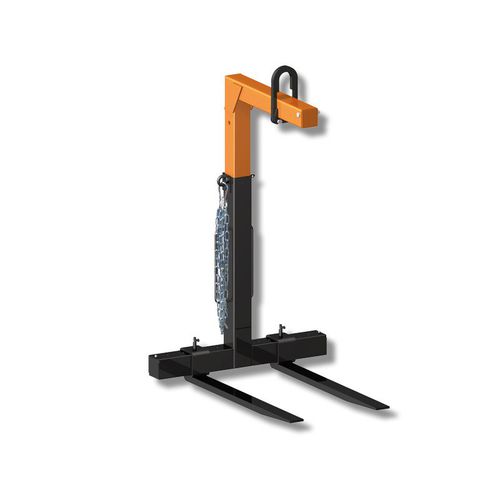 Forca per pallet regolabile - KM series - KINSHOFER - per gru / in acciaio
