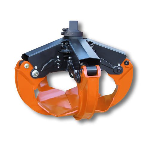 Benna a polipo a spicchi multipli - KM series - KINSHOFER - idraulica / per rottami / a 4 denti
