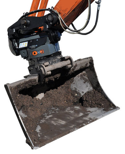 Sistema articolato per attacco attrezzo per escavatore - TR18NOX - KINSHOFER