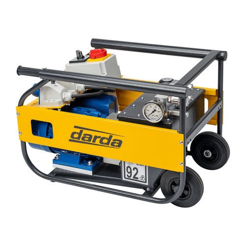 Centralina idraulica con motore elettrico - EP2 DUO - Darda GmbH - ad alta pressione / per cantiere di costruzione / di pompa
