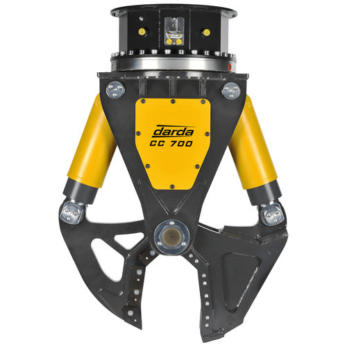 Cesoia da demolizione idraulica - CC700 S - Darda GmbH - rotativa / per macchina da cantiere / controllata