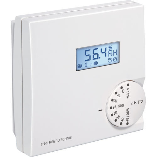 Termoigrostato d'ambiente - RHT-30W LCD - S+S Regeltechnik - elettronico / con display LCD