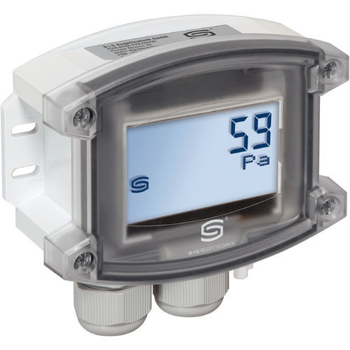 Trasduttore di pressione differenziale - PREMASGARD 2328 LCD - S+S Regeltechnik - piezoresistivo / Modbus / connettore M12