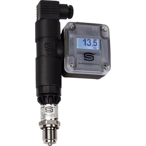 Trasmettitore di pressione relativa - SHD-Modbus 10 LCD - S+S Regeltechnik - ceramica / 4-20 mA / 0-10 V