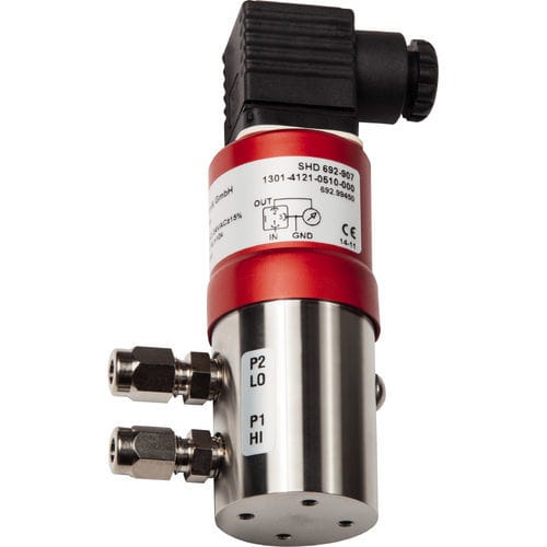 Trasmettitore di pressione differenziale - SHD 692-U-918 - S+S Regeltechnik - ceramica / 4-20 mA / 0-10 V